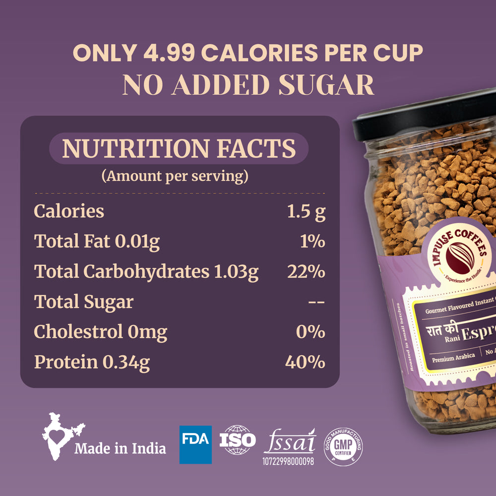 Raat ki Rani Espresso Instant Coffee Powder - Image 3